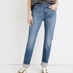Madewell Tomboy Straight Selvedge Edition Jeans in Galewood Wash Women's size 25